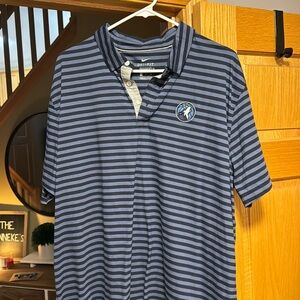 Timberwolves Nike dri fit polo
